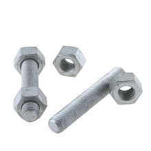 carbon Steel full thread Stud Bolt hot galvanized rod DIN975 DIN976